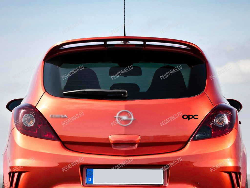 Opel OPC Pegatina para puerta de maletero