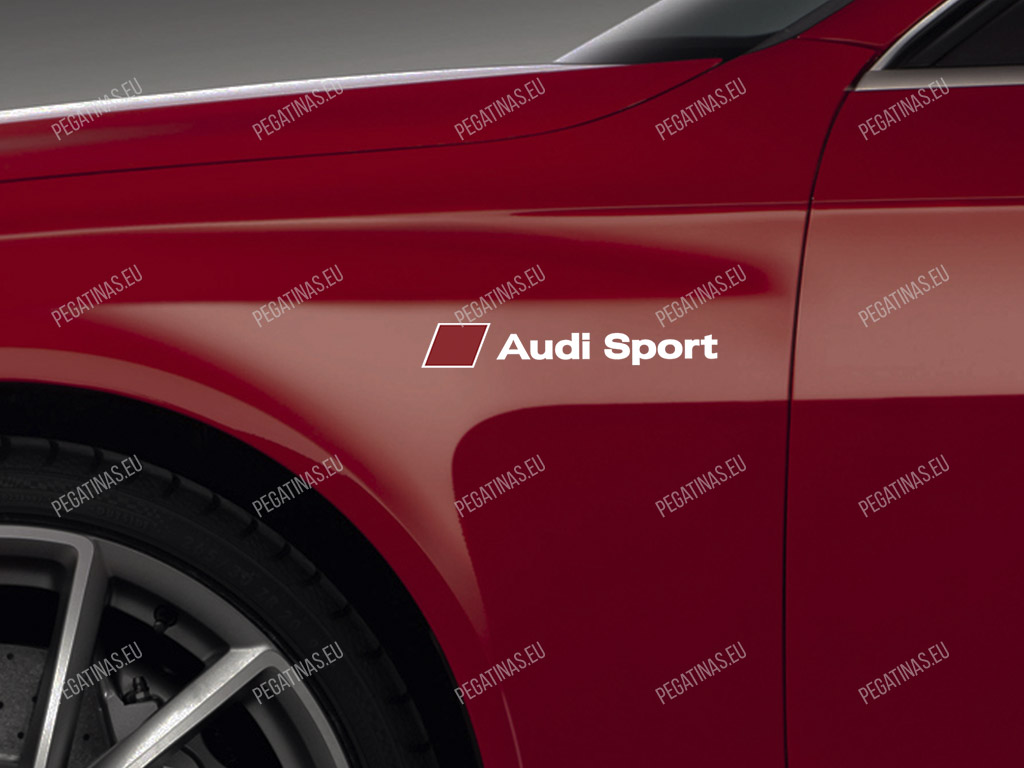 Audi Sport pegatinas para alas