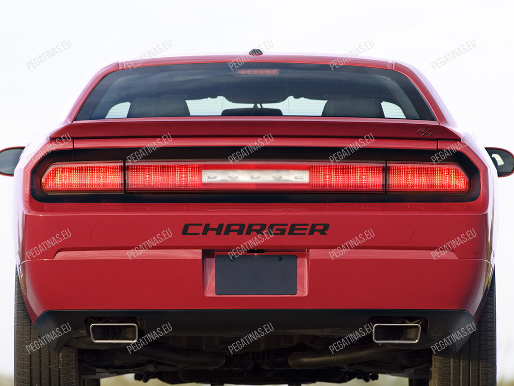 Dodge Charger Pegatina para parachoques trasero