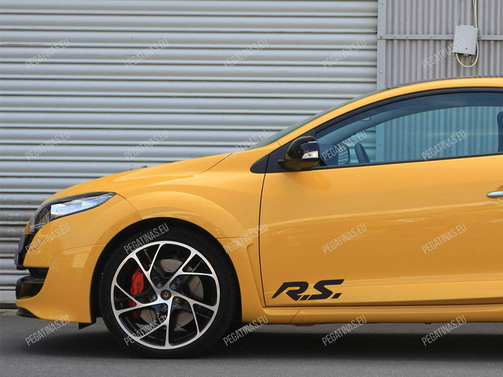 Renault RS pegatinas para puertas