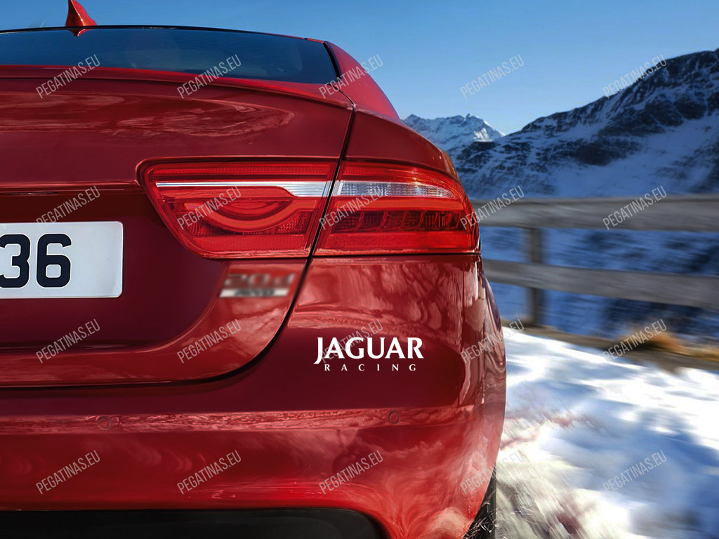 Jaguar Racing Pegatina para parachoques trasero