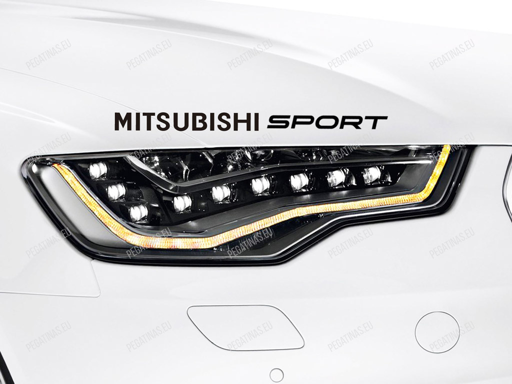 Mitsubishi Sport Pegatina para capó