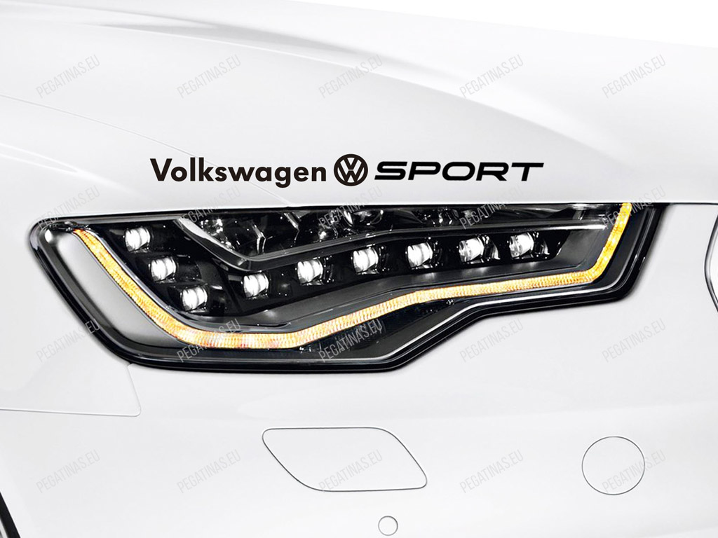 Volkswagen Sport Pegatina para capó